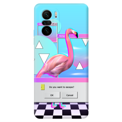 Xiaomi Poco F3 Cancel Transparent Silicone TPU Θήκη