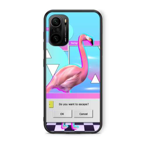 Xiaomi Poco F3 Cancel Black Glossy Θήκη
