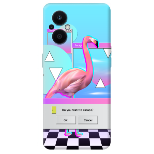 Oppo Reno 7 Lite Cancel Transparent Silicone TPU Θήκη