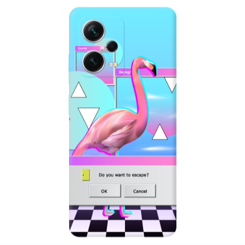 Xiaomi Redmi Note 12 5G Cancel Transparent Silicone TPU Θήκη