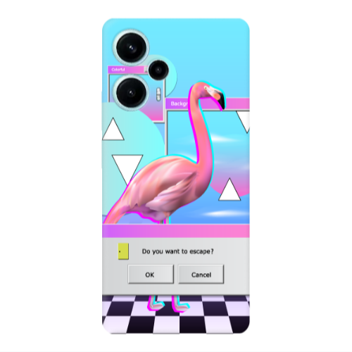 Xiaomi Poco F5 Cancel Transparent Silicone TPU Θήκη