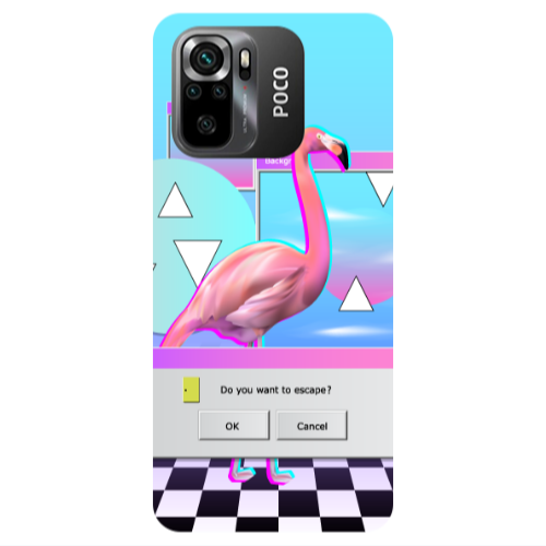 Xiaomi Poco M5 s Cancel Transparent Silicone TPU Θήκη