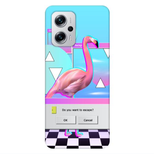 Xiaomi Poco X4 GT Cancel Transparent Silicone TPU Θήκη