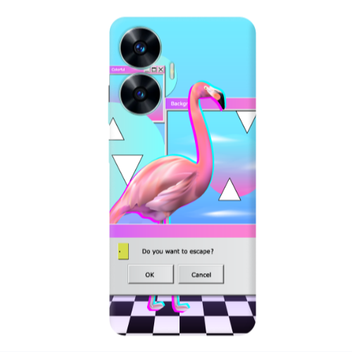 Realme C55 Cancel Transparent Silicone TPU Θήκη