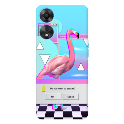 Oppo A 98 Cancel Transparent Silicone TPU Θήκη