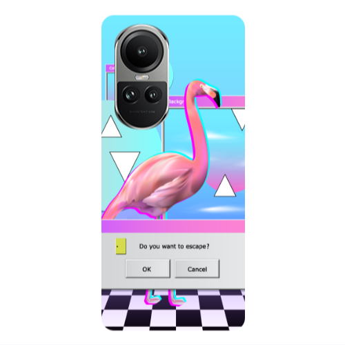 Oppo Reno10 5G Cancel Transparent Silicone TPU Θήκη