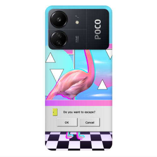 Xiaomi Poco C65 Cancel Transparent Silicone TPU Θήκη
