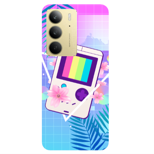 Realme C 75 Triangle game Transparent Silicone TPU Θήκη