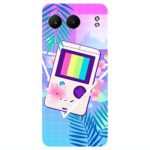 Oneplus Nord 4 Triangle game Transparent Silicone TPU Θήκη