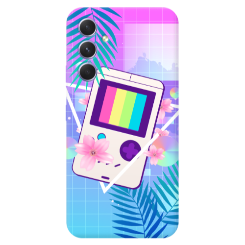 Samsung A56 Triangle game Transparent Silicone TPU Θήκη