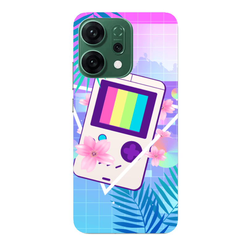 Oppo RENO 14 Triangle game Transparent Silicone TPU Θήκη