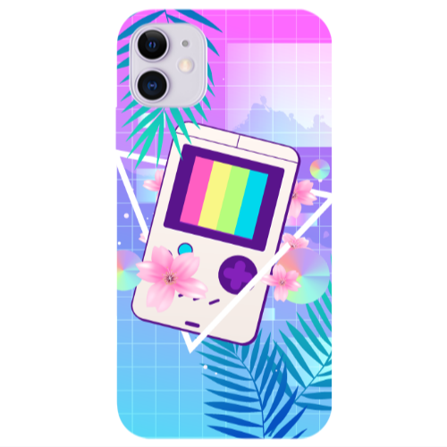 Apple iPhone 11  Triangle game Transparent Silicone TPU Θήκη
