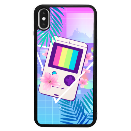 Apple iPhone X Triangle game Black Glossy Θήκη
