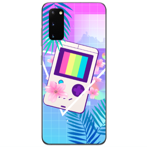 Samsung S20 Triangle game Transparent Silicone TPU Θήκη
