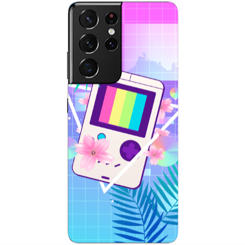 Samsung S21 Ultra Triangle game Transparent Silicone TPU Θήκη