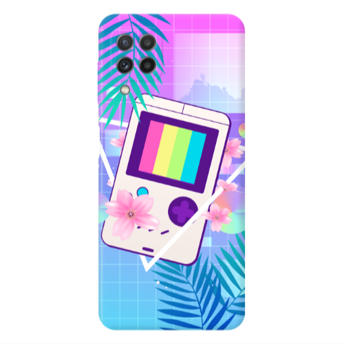 Samsung A22 4G Triangle game Transparent Silicone TPU Θήκη