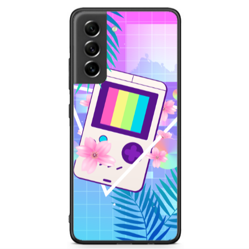 Samsung S21 FE Triangle game Black Glossy Θήκη