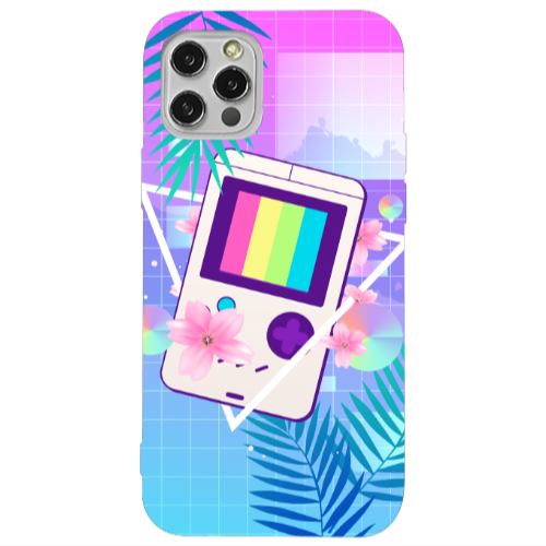 Apple iPhone 12 Pro Triangle game Transparent Silicone TPU Θήκη