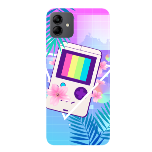 Samsung A04 Triangle game Transparent Silicone TPU Θήκη