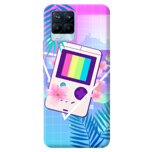 Realme 8 Pro Triangle game Transparent Silicone TPU Θήκη