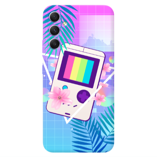 Samsung A34 Triangle game Transparent Silicone TPU Θήκη