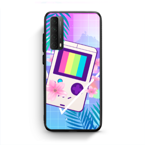 Huawei P Smart 2021 Triangle game Black Glossy Θήκη