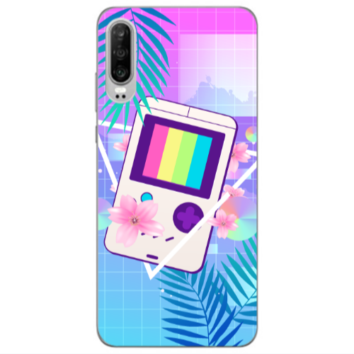 Huawei P30 Triangle game Transparent Silicone TPU Θήκη