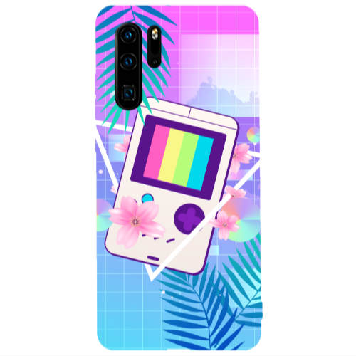Huawei P30 Pro Triangle game Transparent Silicone TPU Θήκη