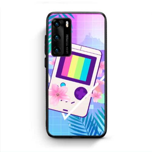Huawei P40 Triangle game Black Glossy Θήκη