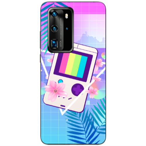 Huawei P40 Pro Triangle game Transparent Silicone TPU Θήκη