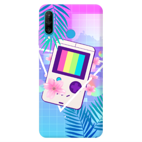 Huawei P30 Lite Triangle game Transparent Silicone TPU Θήκη