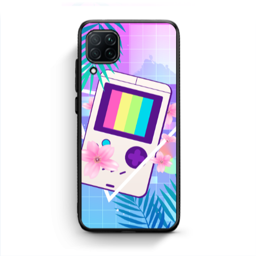 Huawei P40 Lite Triangle game Black Glossy Θήκη