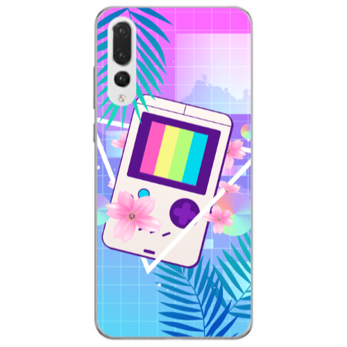 Huawei P20 Pro Triangle game Transparent Silicone TPU Θήκη