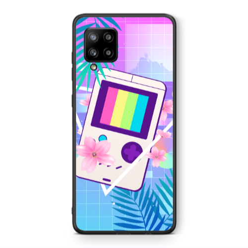 Samsung A42 5G Triangle game Black Glossy Θήκη