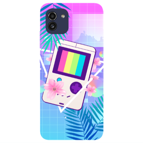 Samsung A03 Triangle game Transparent Silicone TPU Θήκη
