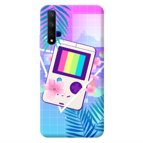 Huawei Nova 5 T Triangle game Transparent Silicone TPU Θήκη
