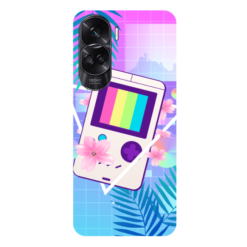 Honor 90 Lite 5G Triangle game Transparent Silicone TPU Θήκη