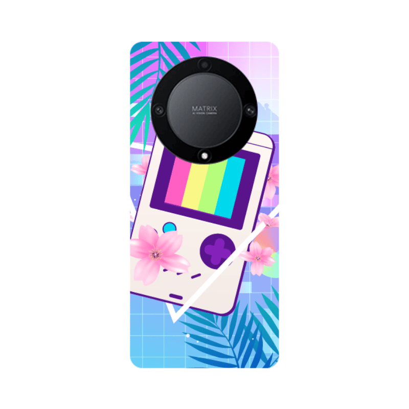 Honor Magic5 Lite 5G Triangle game Transparent Silicone TPU Θήκη
