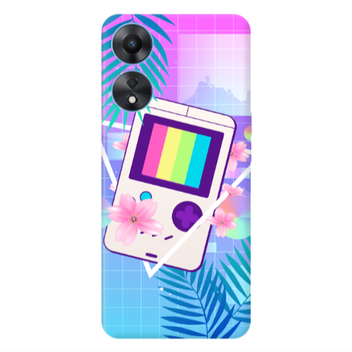 Oppo A 98 Triangle game Transparent Silicone TPU Θήκη