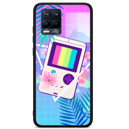 Realme 8 i Triangle game Black Glossy Θήκη
