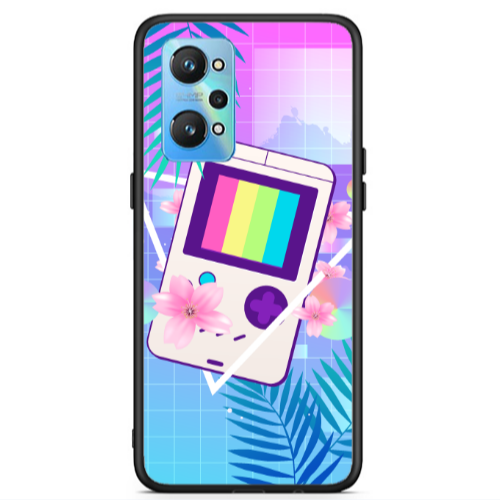 Realme Gt Neo 2 Triangle game Black Glossy Θήκη