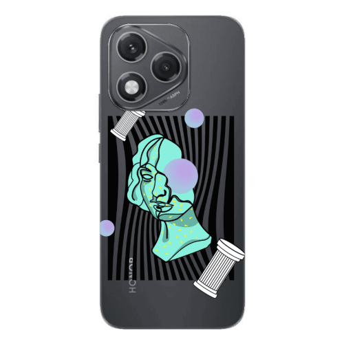 Honor 400 Lite Columns Transparent Silicone TPU Θήκη
