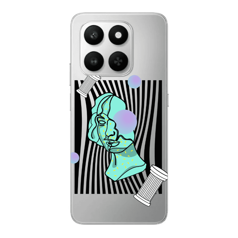 Honor Magic 400 Smart Columns Transparent Silicone TPU Θήκη