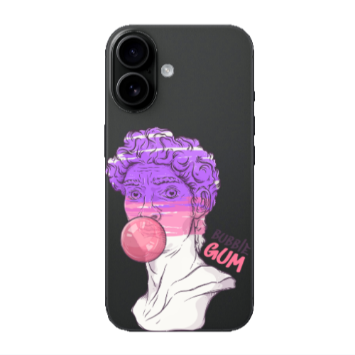 Apple Iphone 16 plus Pin Bubble Transparent Silicone TPU Θήκη