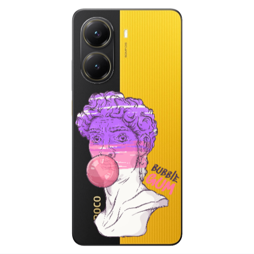 Xiaomi Poco X7 Pro Pin Bubble Transparent Silicone TPU Θήκη