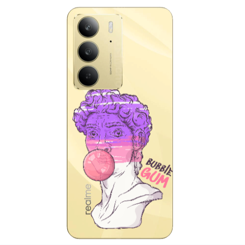 Realme C 75 Pin Bubble Transparent Silicone TPU Θήκη