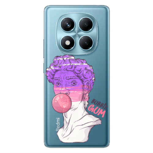 Xiaomi Redmi Note 14 Pro Pin Bubble Transparent Silicone TPU Θήκη