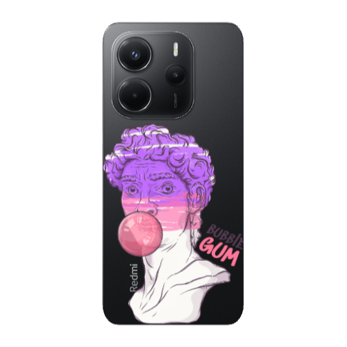 Xiaomi Redmi Note 14 Pin Bubble Transparent Silicone TPU Θήκη
