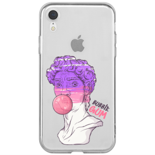 Apple iPhone Xr Pin Bubble Transparent Silicone TPU Θήκη