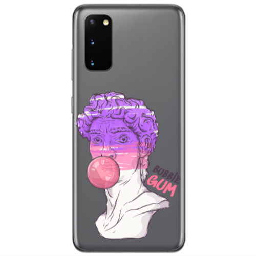 Samsung S20 Pin Bubble Transparent Silicone TPU Θήκη